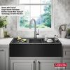 36&rdquo; Retrofit Farmhouse Apron Front 16 Gauge Workstation Kitchen Sink Single Bowl in with WorkFlow&trade; Ledge and&nbsp;Accessories for Top Mount Drop-In Installation